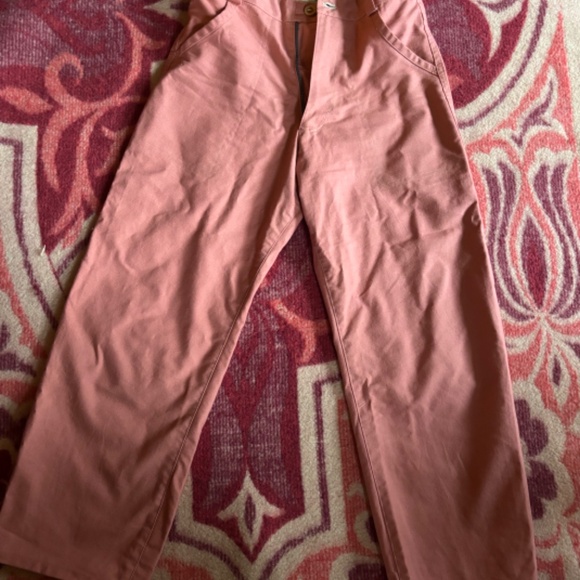 Handmade Pink Rose High Water Pants - Picture 2 of 4